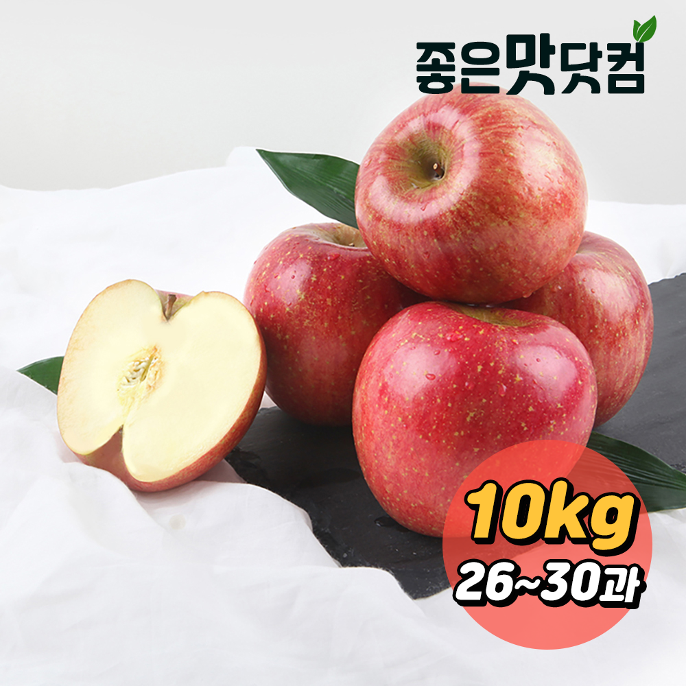 [초록자연] 청송 사과 10kg(26-30과)