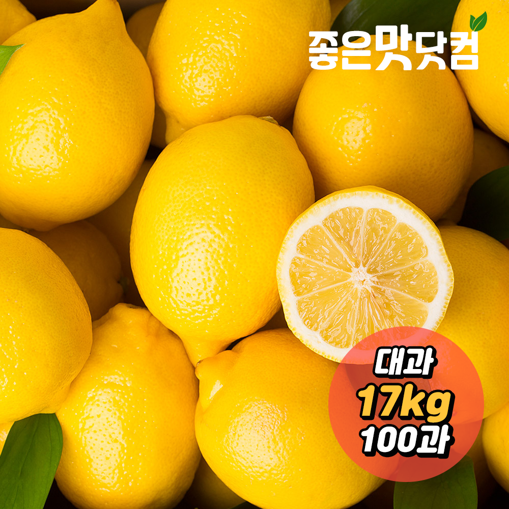 [가락마켓]새콤한 썬키스트 팬시 레몬 17kg(대)